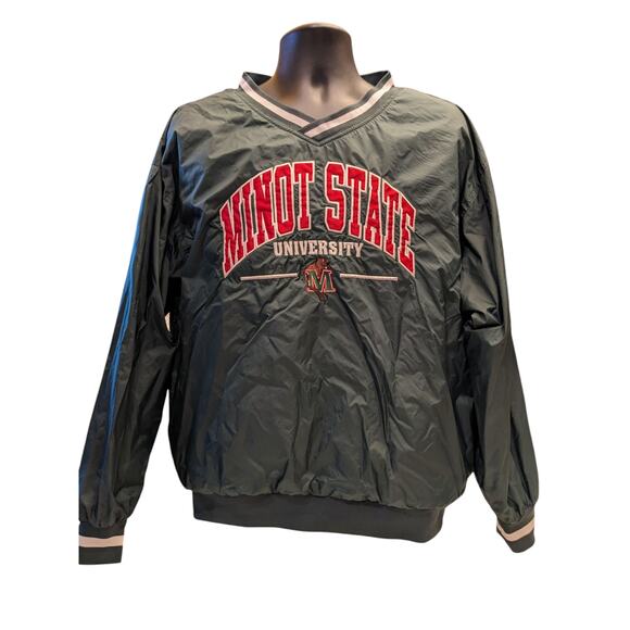 Sport Tek Minot State University Pullover Jacket Men XL Windbreaker North Dakota - Picture 11 of 13